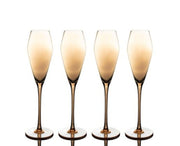 The Sunset Amber Flute by SO Home Collective 
